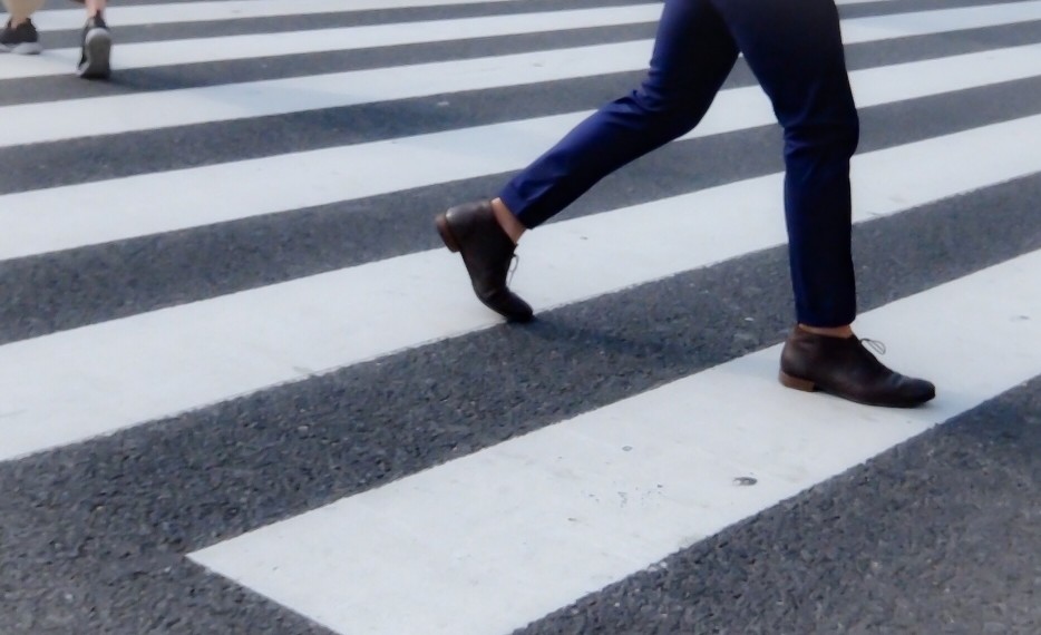 Pedestrian Hurt in Crosswalk by Motorcycle